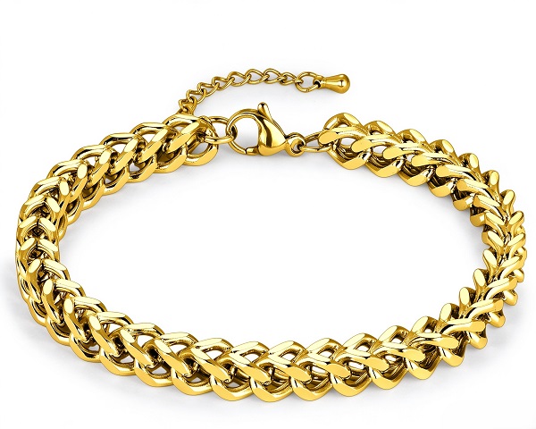 BLACK CHAIN BRACELET