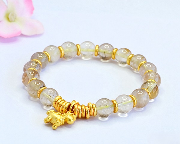 GOLDEN QUARTZ BRACELET